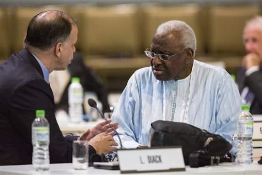 IAAF boss knocks &lsquo;joke&rsquo; accusations