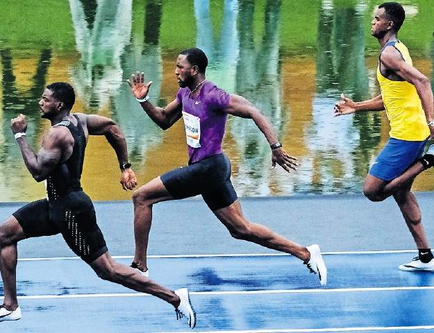 Walcott golden in Portugal - Thompson 2nd to Gatlin in &lsquo;water&rsquo; race