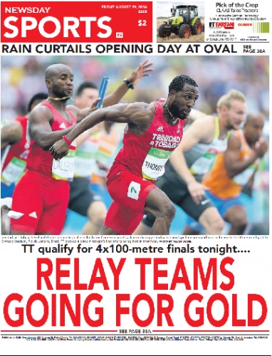 TT relay teams eye improvement in Rio finals