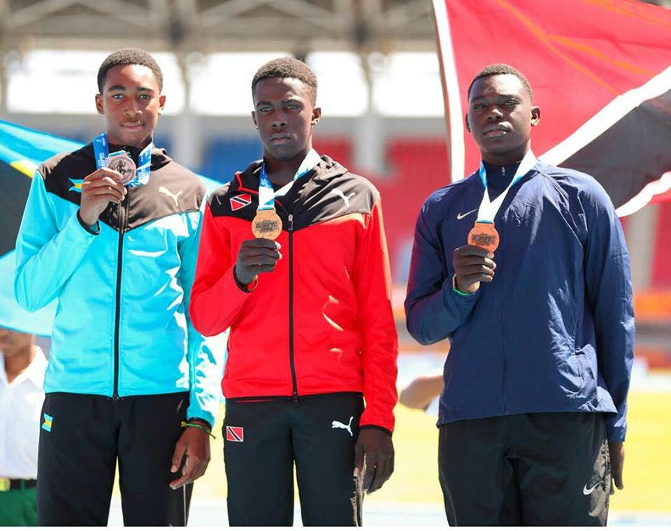 3 Gold,1 Bronze at CARIFTA - Tobago&rsquo;s Zenith enjoy javelin success: