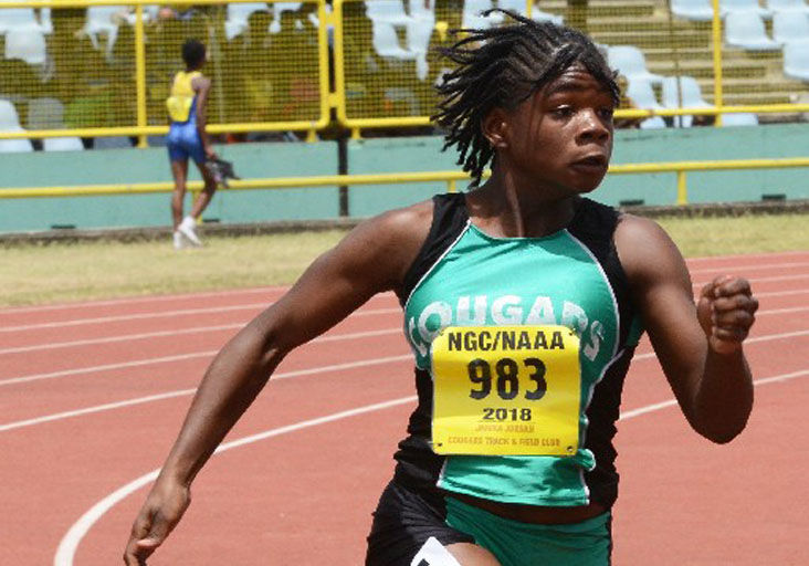 Jordan makes amends&hellip;bags 5 Juvenile Champs gold medals