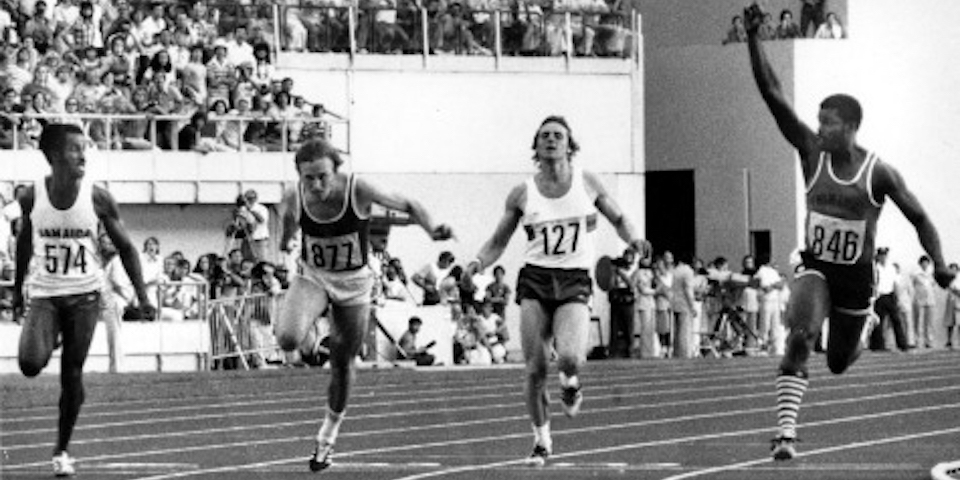 Trinidad and Tobago's Hasely Crawford Gold Medal Mens 100 Montreal 1976